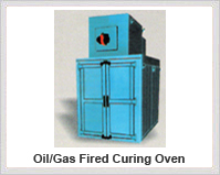 Diesel/Gas fired curing oven